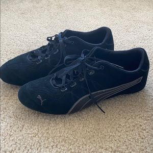 Puma black shoes